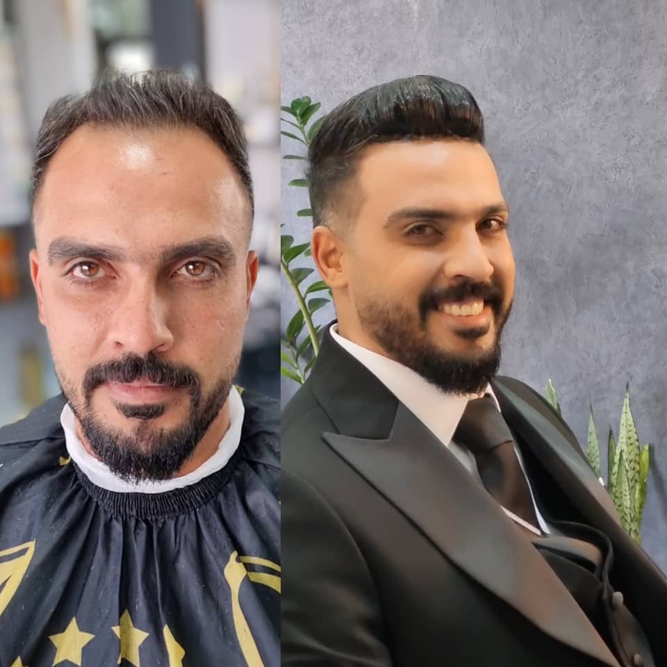 انواع گریم مردانه – آموزشگاه صالح 09130601678