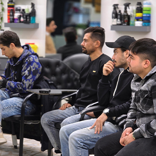 آموزشگاه آرایشگری مردانه در اصفهان